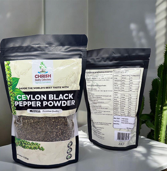 CHRISH CEYLON BLACK PEPPER POWDER 100g